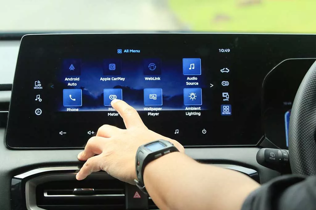 Fitur layar sentuh Mitsubishi Destinator: Cara menyetel SUV pintar